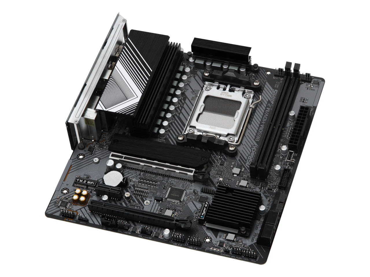 B650M-HDV/M.2 Socket AM5 Ryzen 7000 Micro ATX Motherboard